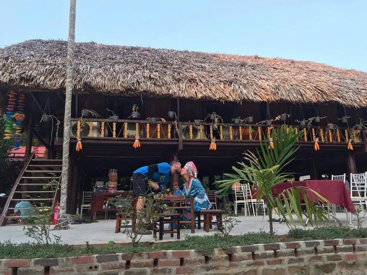 Bee Lucky Homestay Hien Hao Exteriör bild