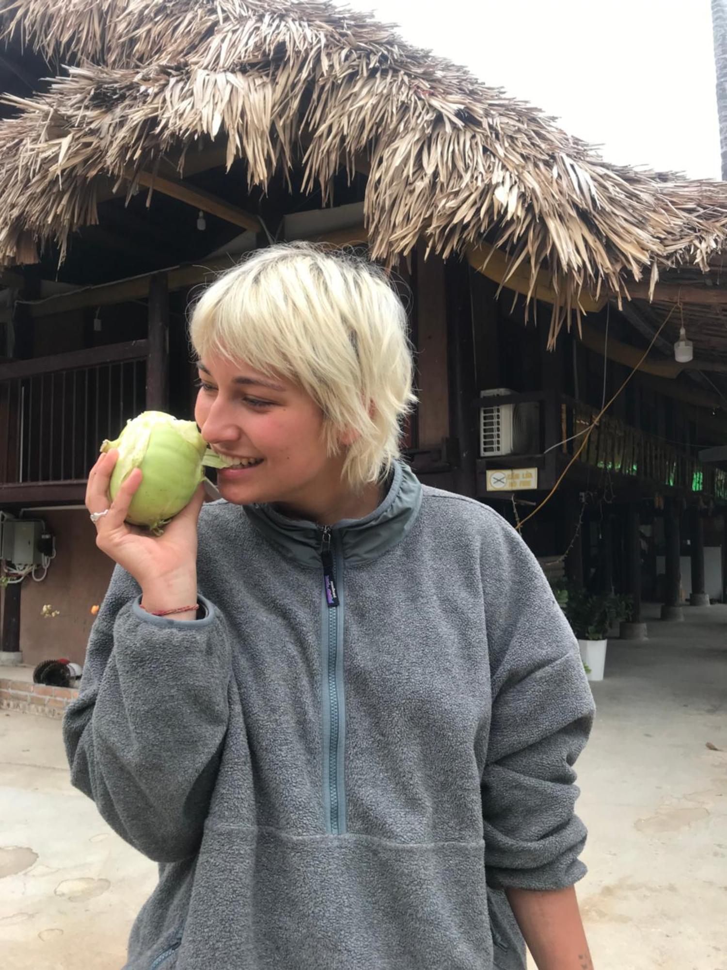Bee Lucky Homestay Hien Hao Exteriör bild