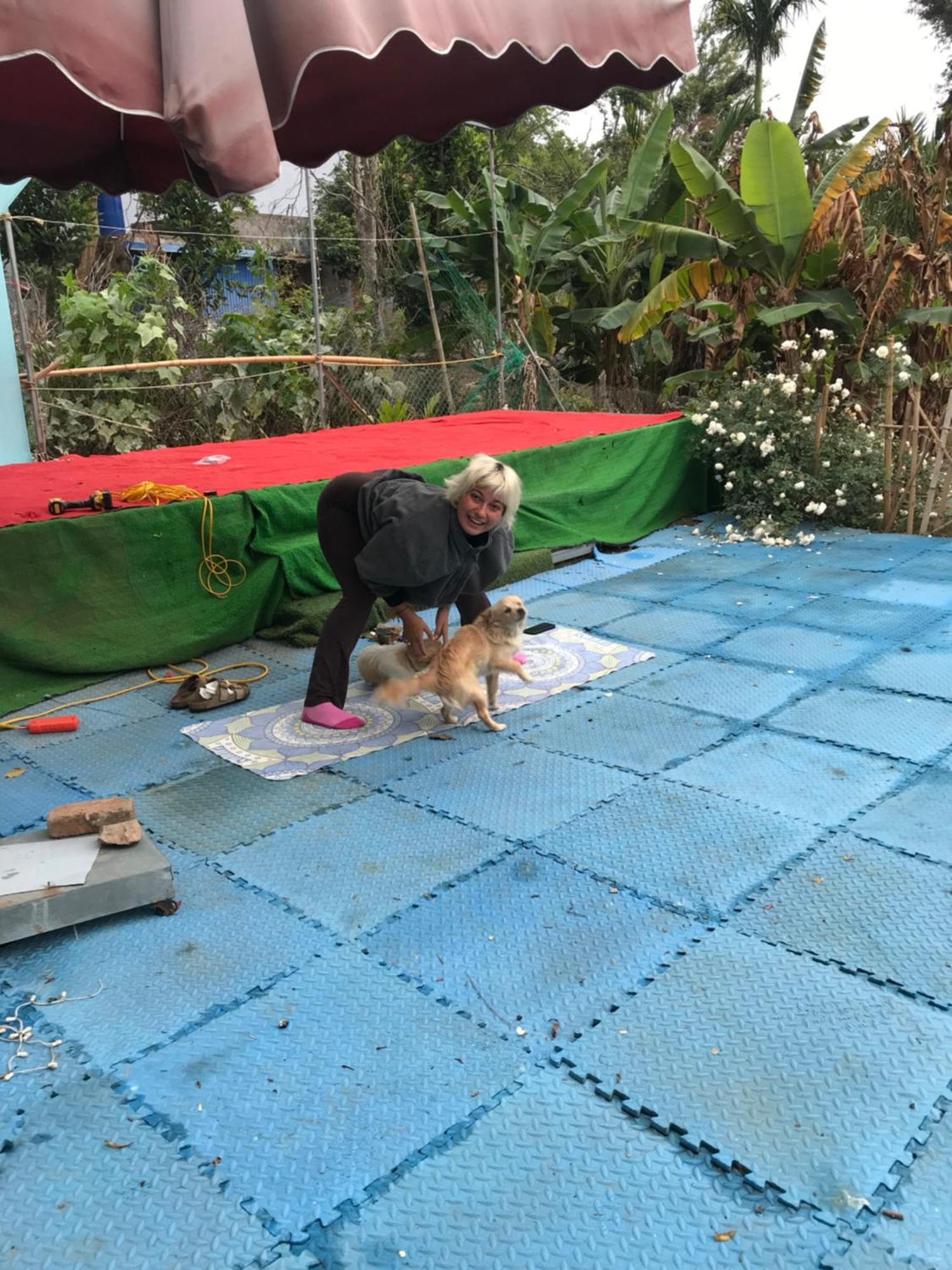 Bee Lucky Homestay Hien Hao Exteriör bild