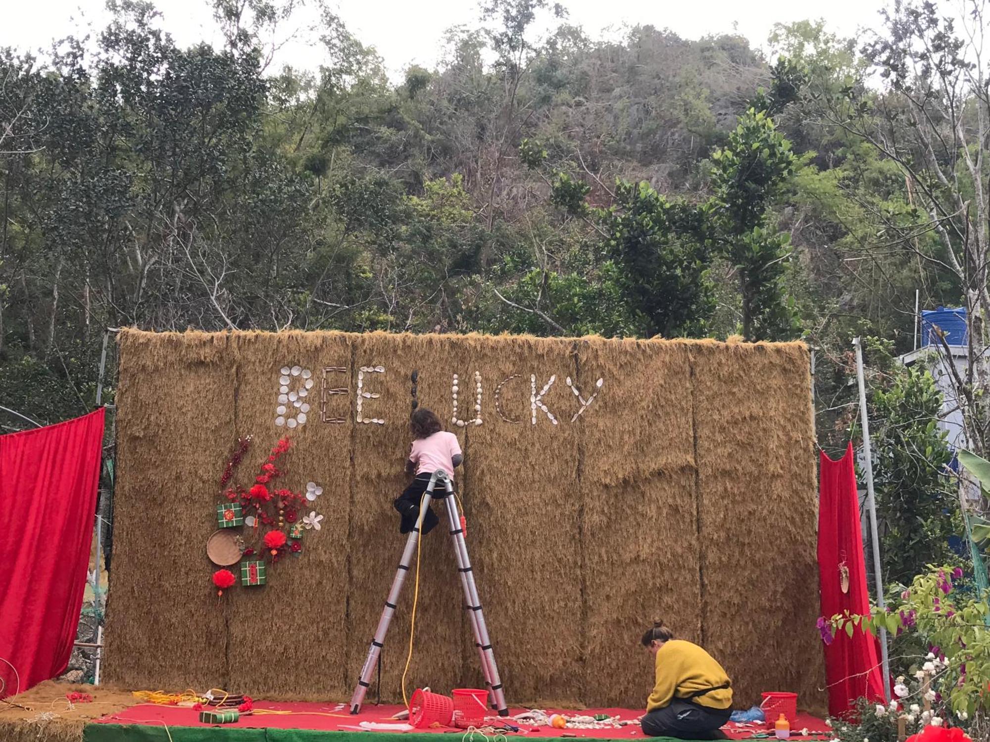 Bee Lucky Homestay Hien Hao Exteriör bild