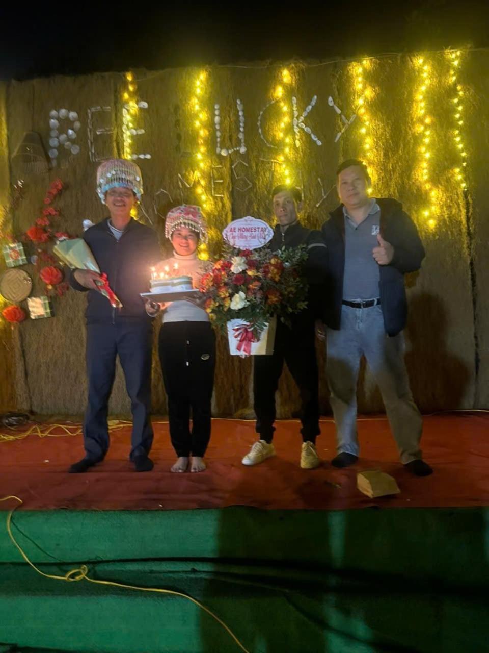 Bee Lucky Homestay Hien Hao Exteriör bild