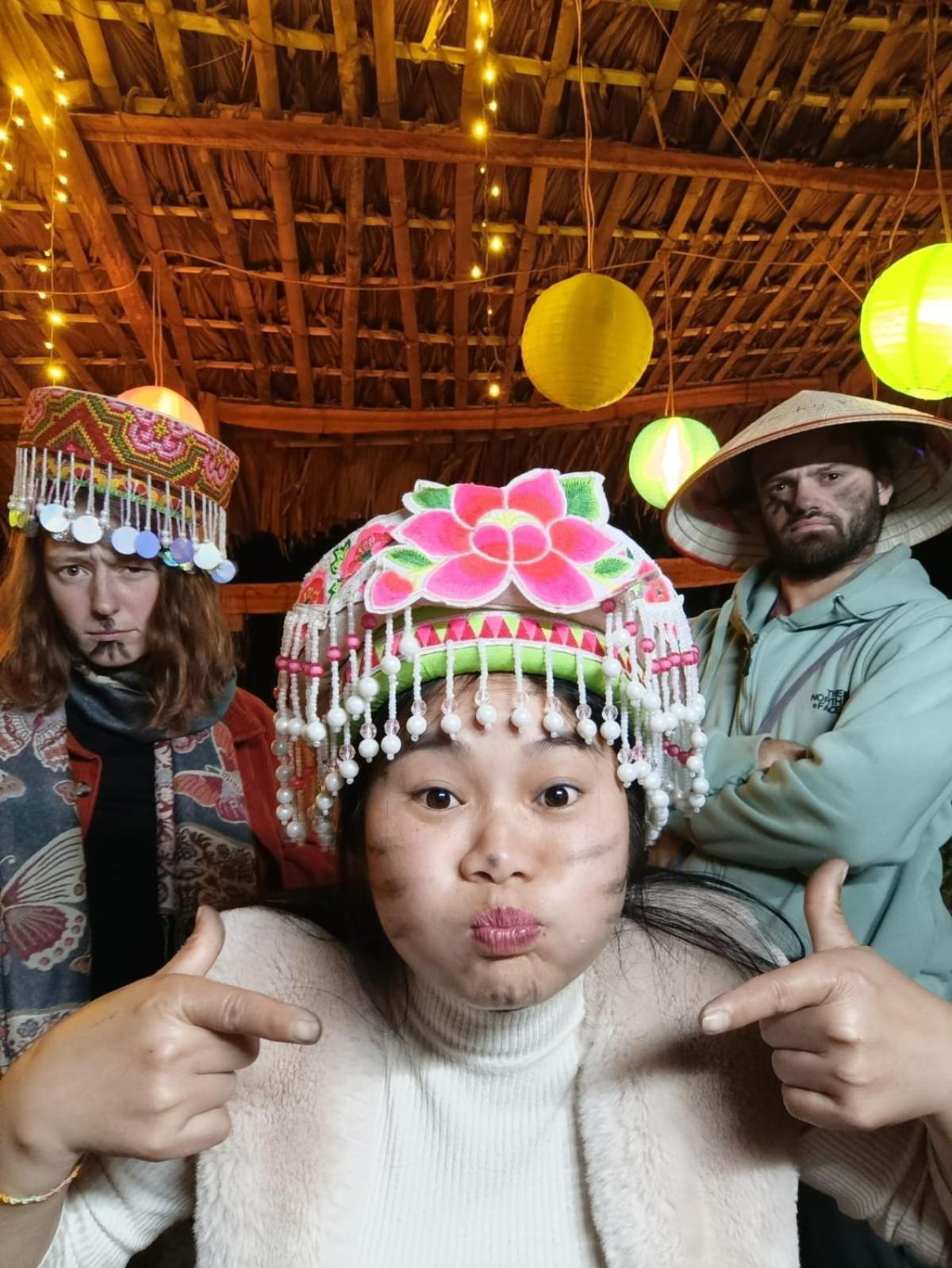 Bee Lucky Homestay Hien Hao Exteriör bild